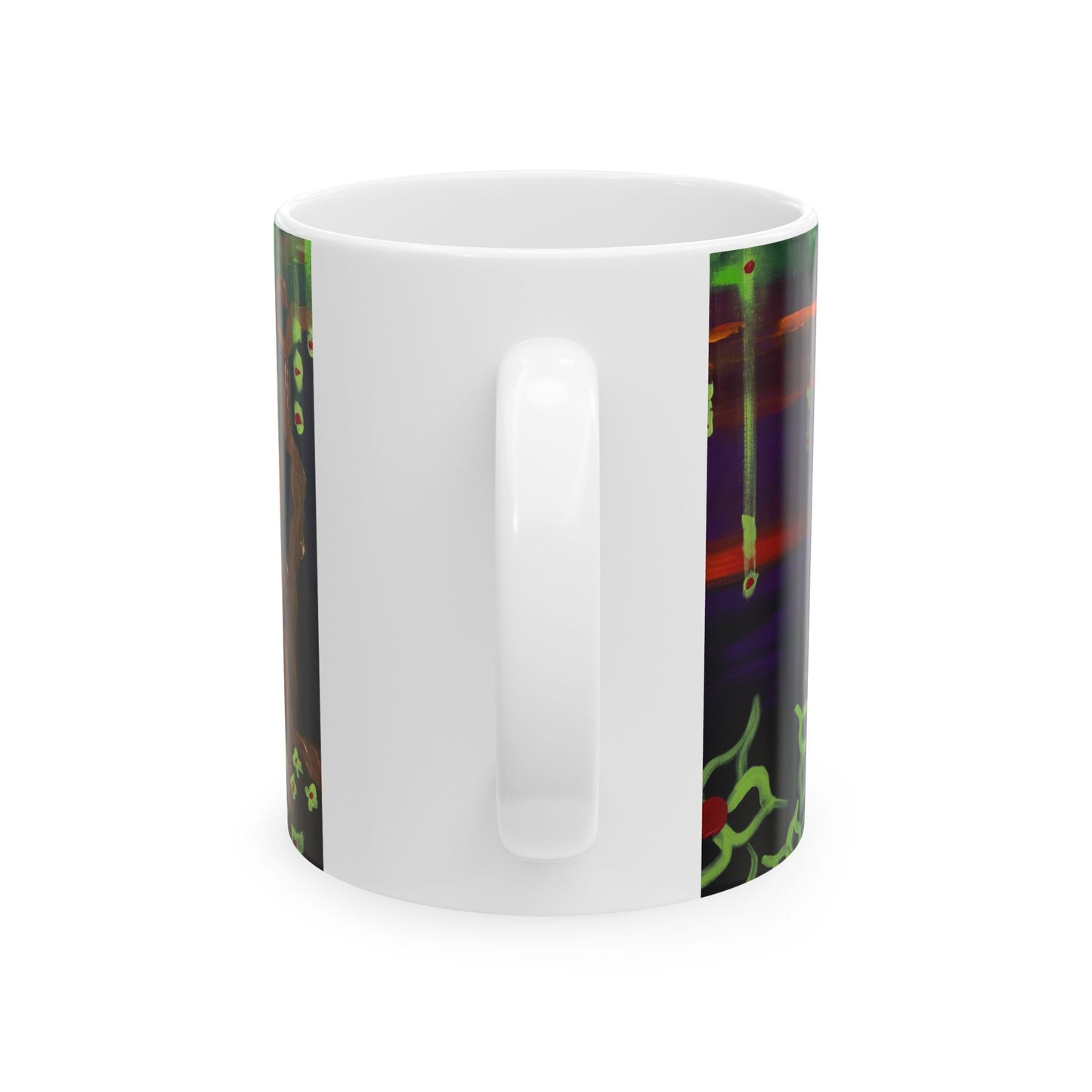 Celestial Dreamscape Ceramic Mug, Galaxy Mug, Starry Night Coffee Cup, Unique Gift for Astronomers, Night Owl Decor