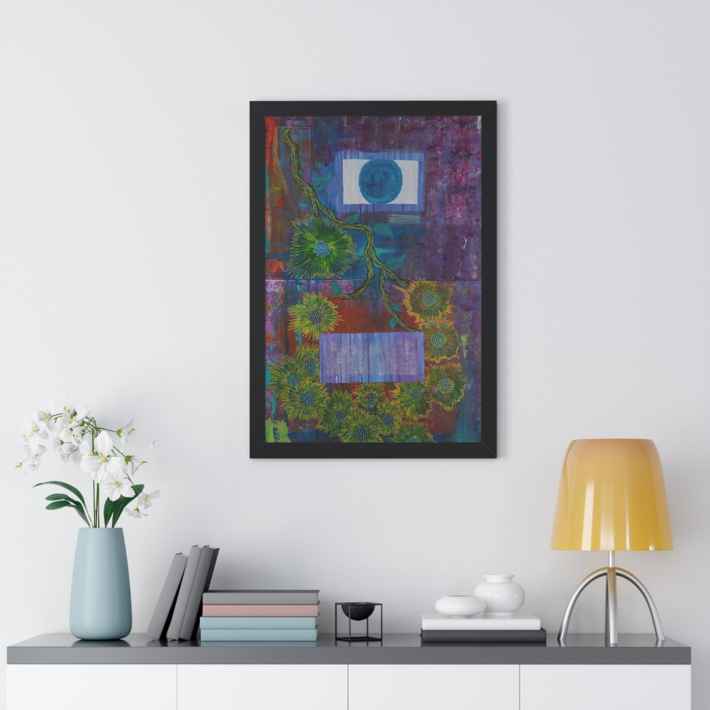 Framed Vertical Poster