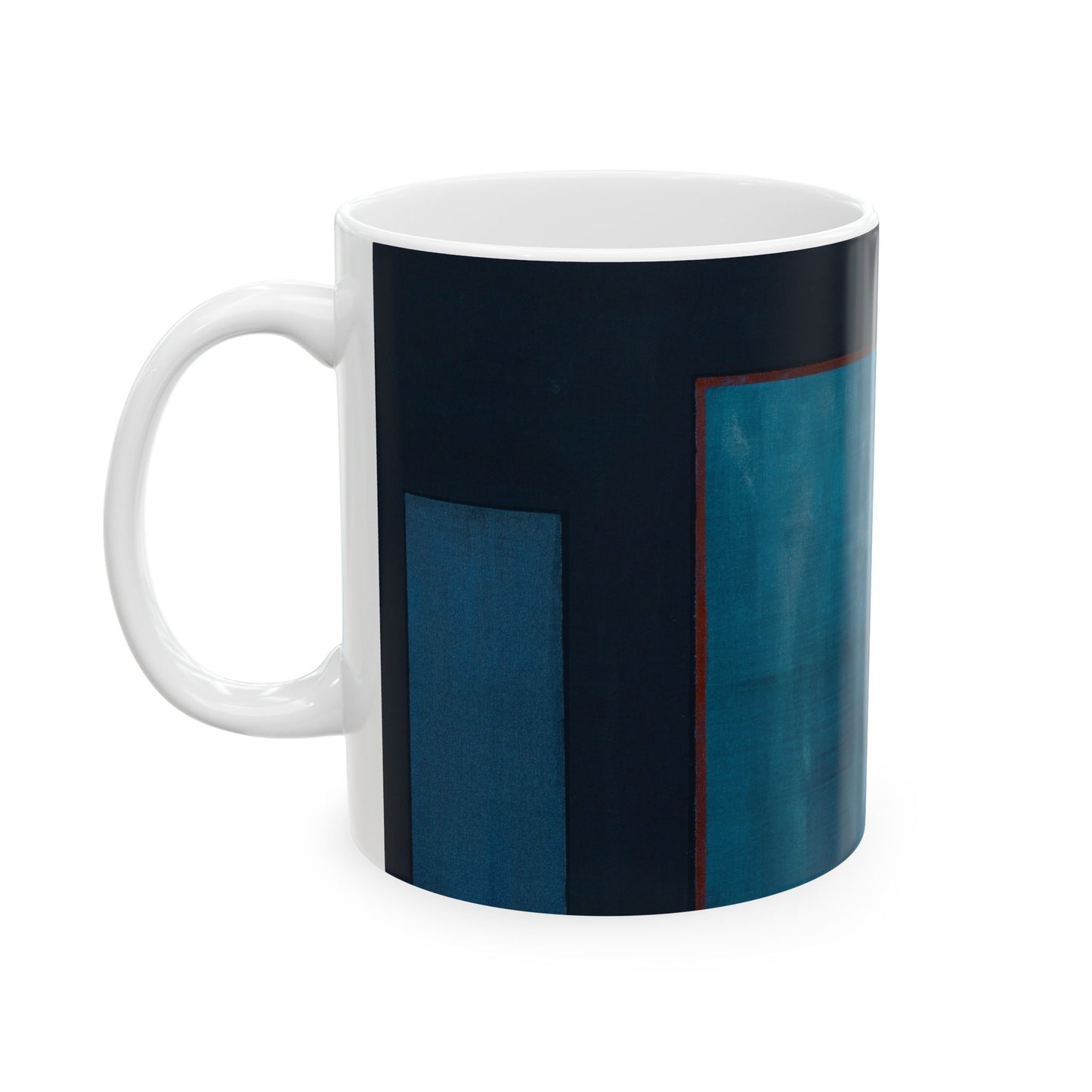 Stylish Ceramic Mug - Modern Art Design for Everyday Use, Coffee Lovers, Gift for Him/Her, Kitchen Decor, Unique Home Office