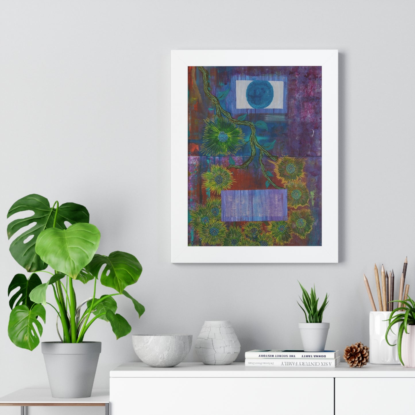 Framed Vertical Poster