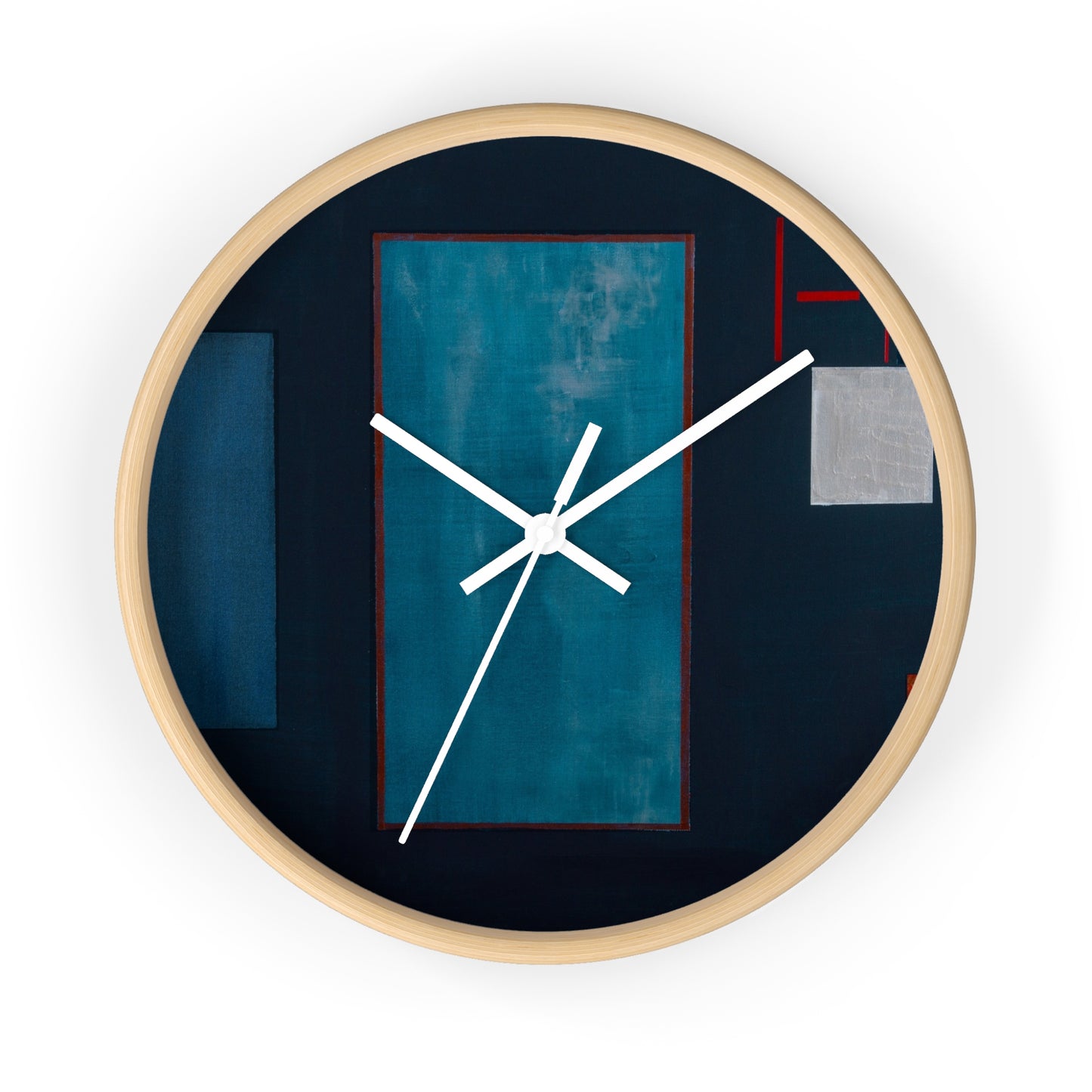 Modern Abstract Wall Clock | Home Decor, Art Clock, Unique Gift, Minimalist Decor, Timeless Wall Art