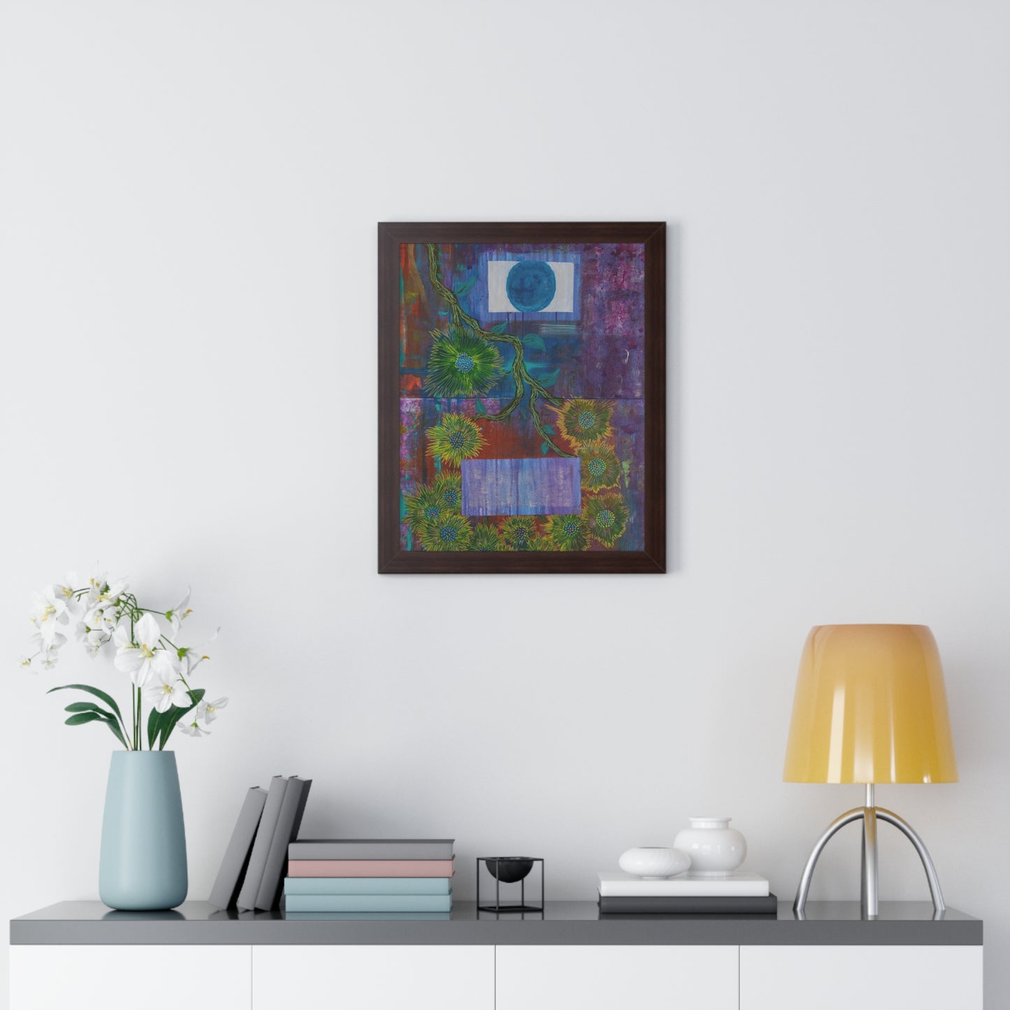 Framed Vertical Poster