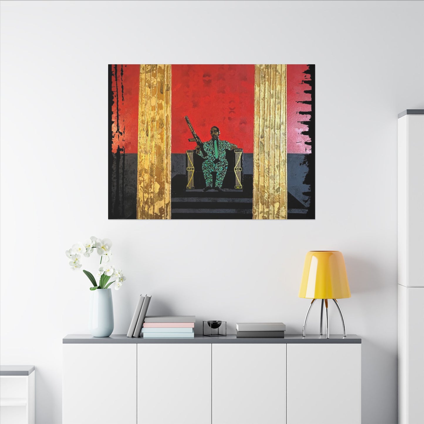 Freedom Won Canvas Print- Matte Stretched Wall Art