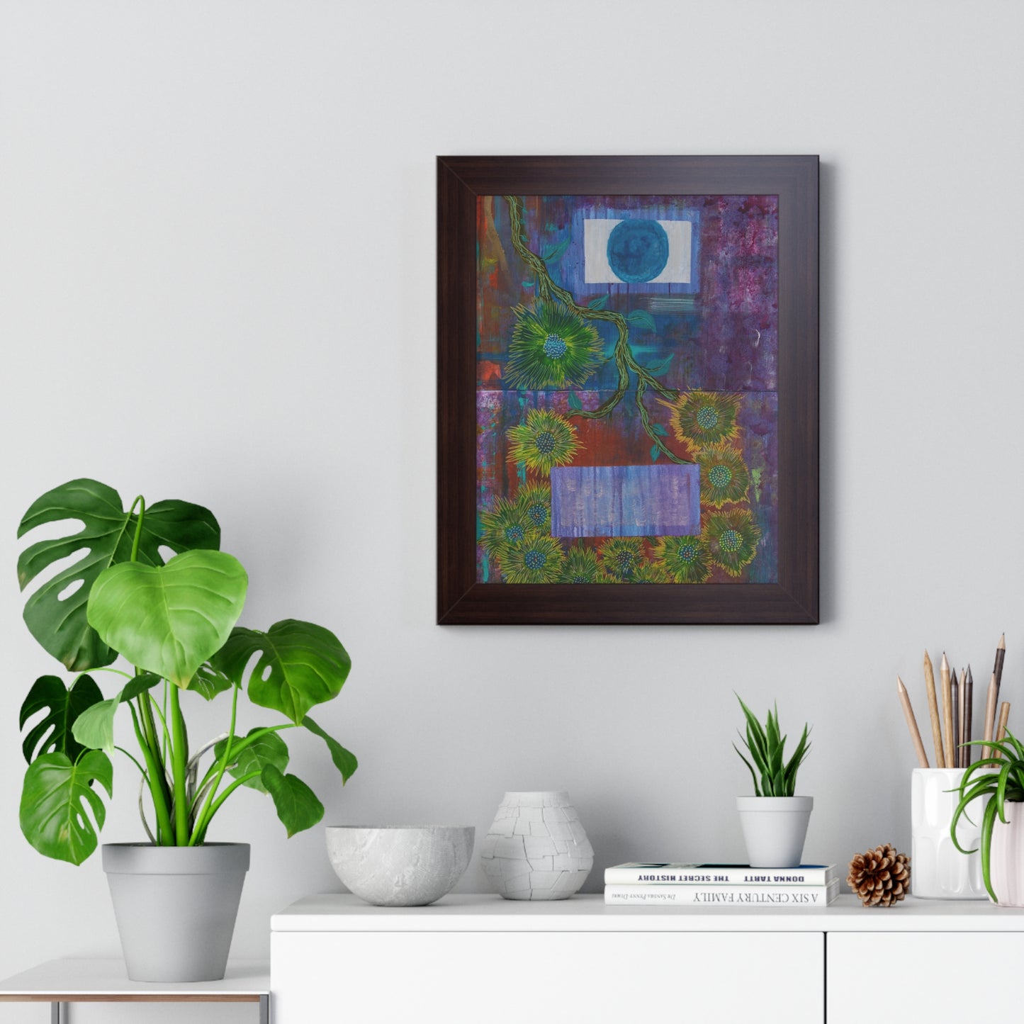 Framed Vertical Poster