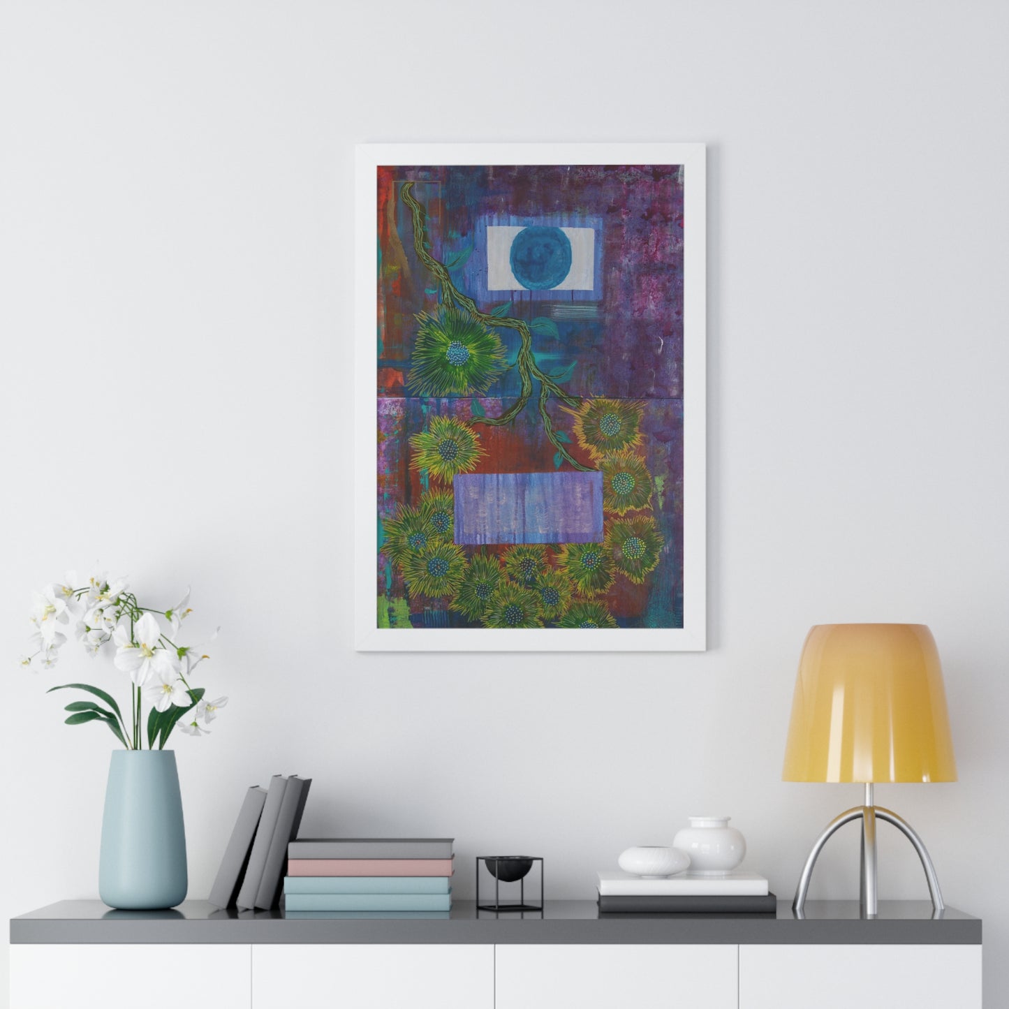 Framed Vertical Poster