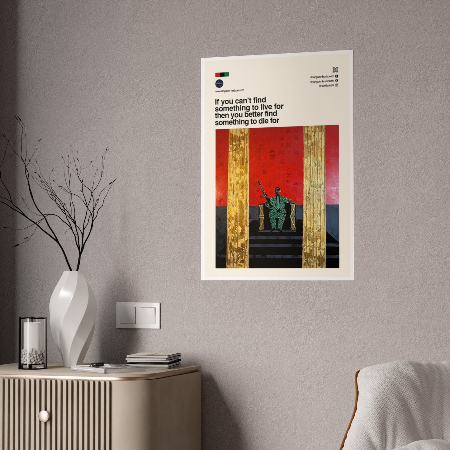 Gloss Poster — "Freedom Won" Art Print