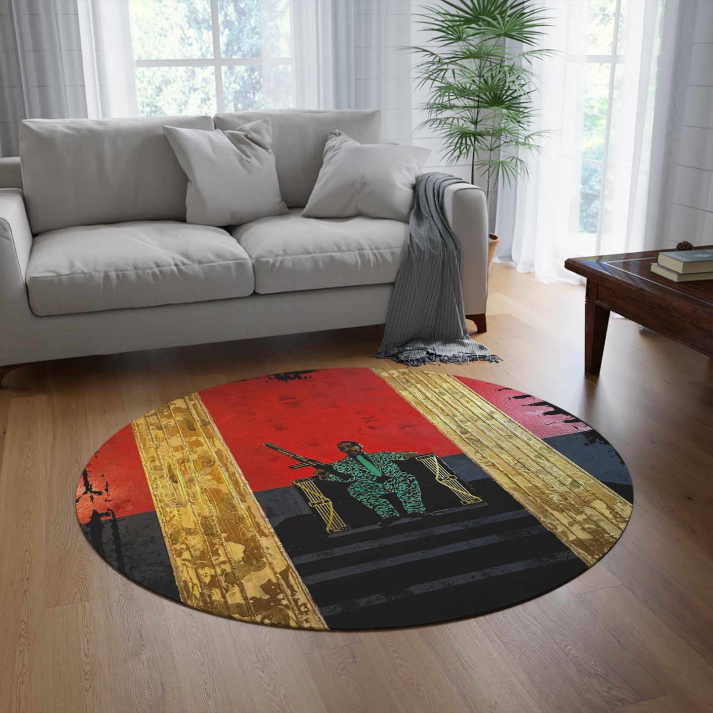 Limited Edition Rug — Freedom Won Art Floor Mat