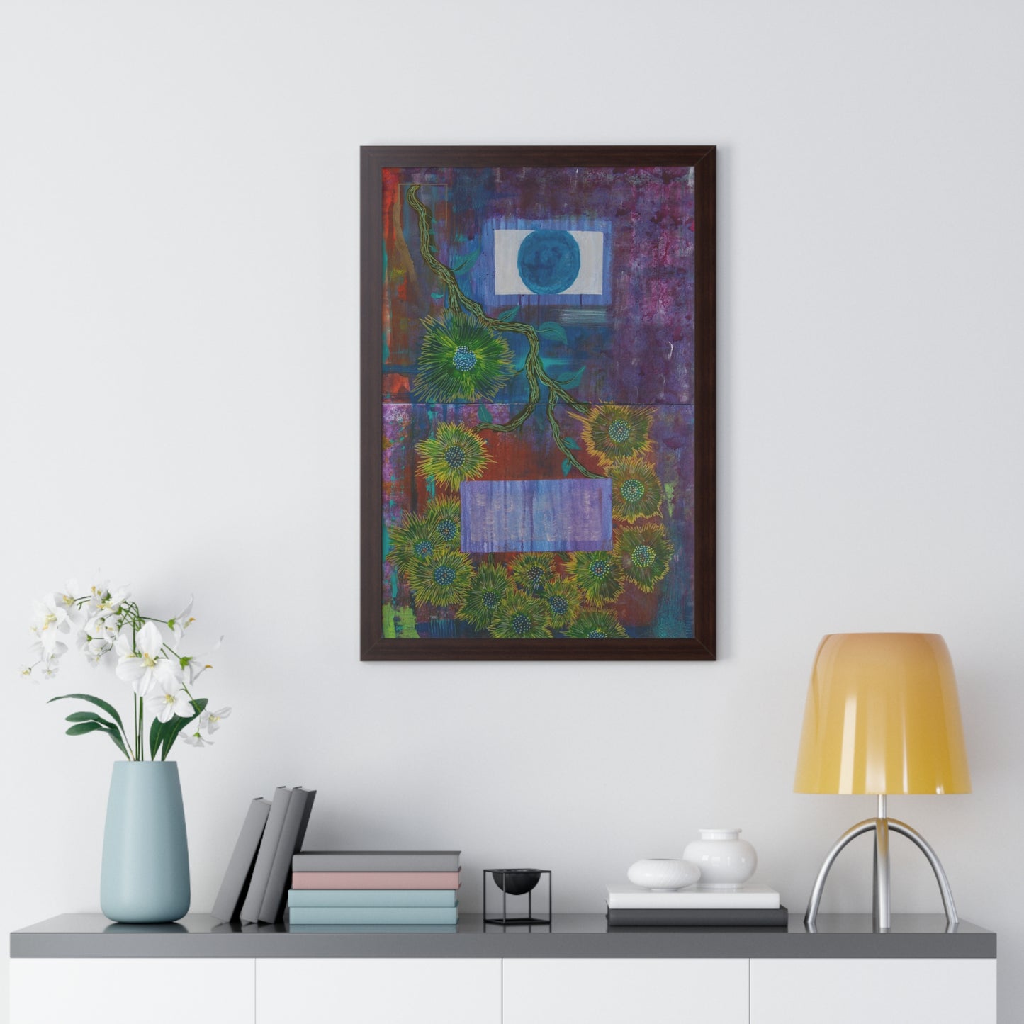 Framed Vertical Poster