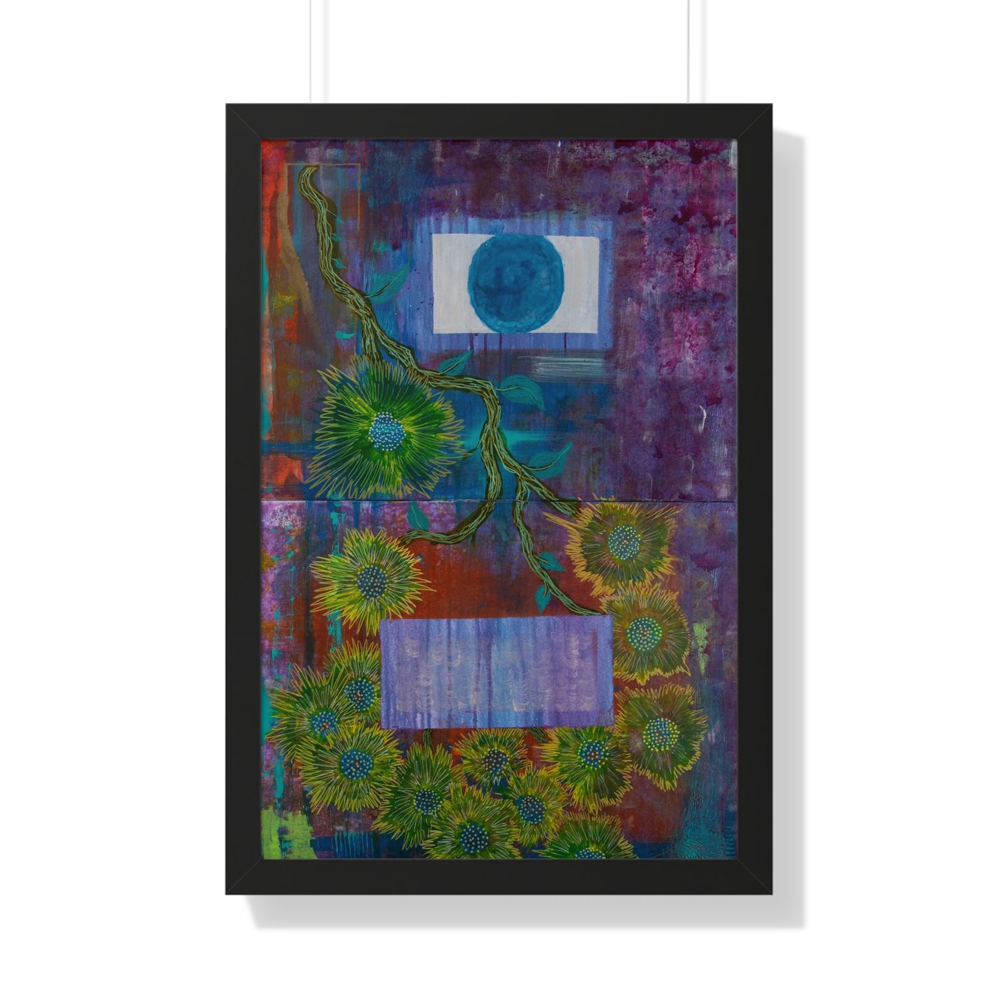 Framed Vertical Poster