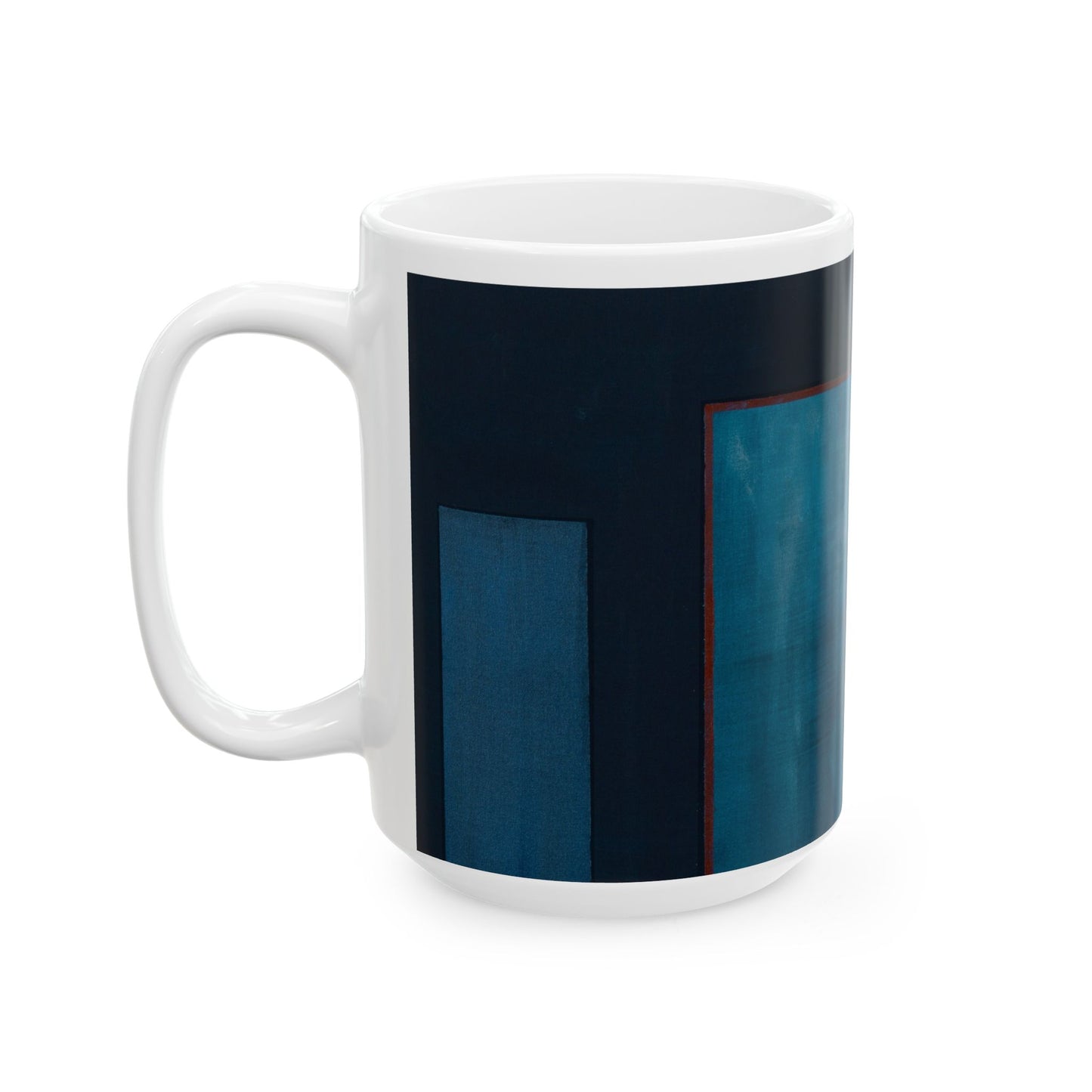 Stylish Ceramic Mug - Modern Art Design for Everyday Use, Coffee Lovers, Gift for Him/Her, Kitchen Decor, Unique Home Office