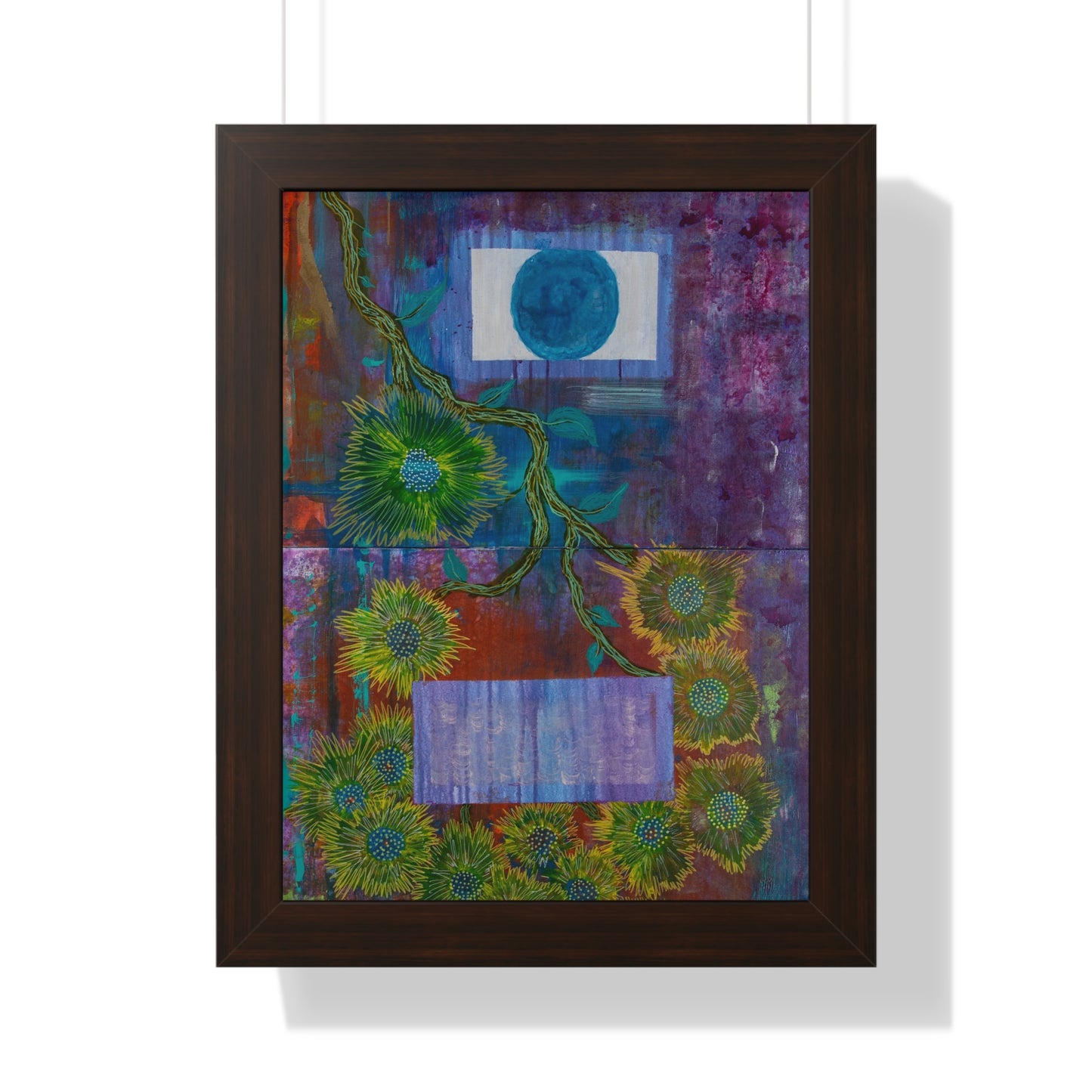Framed Vertical Poster