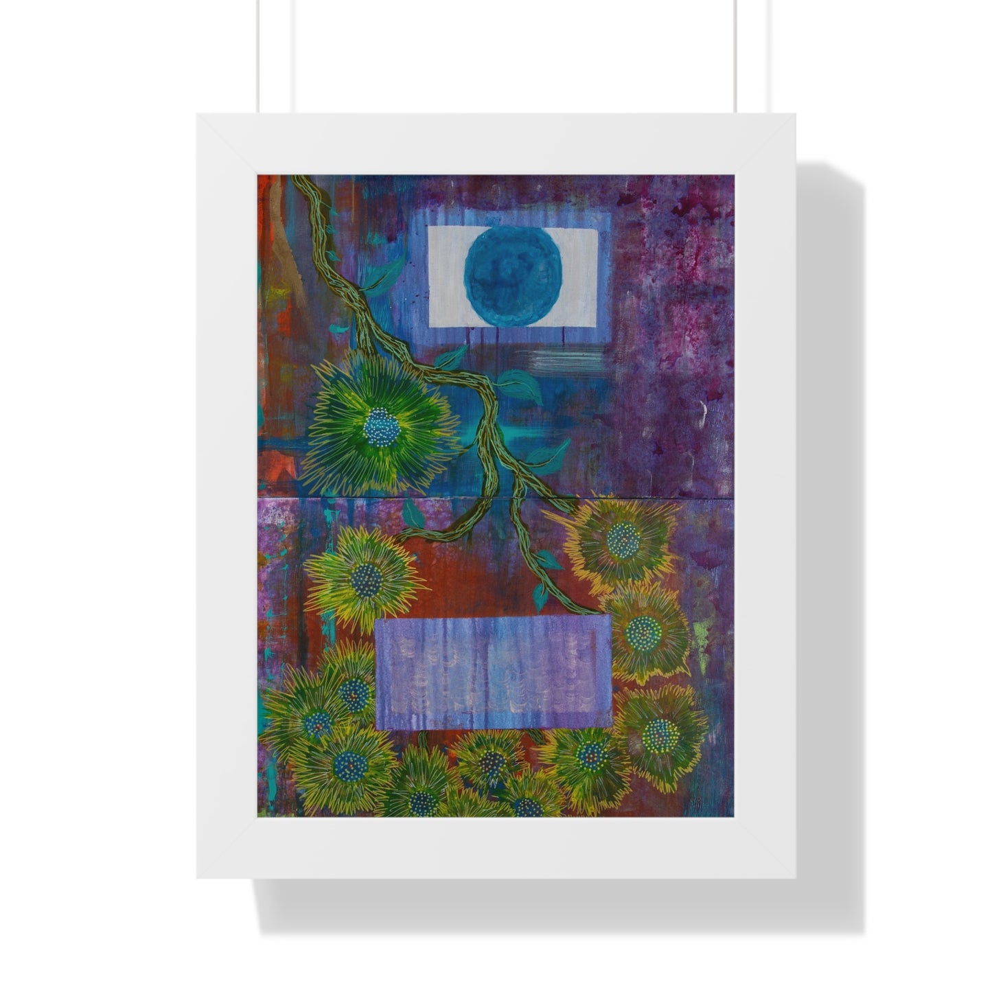 Framed Vertical Poster