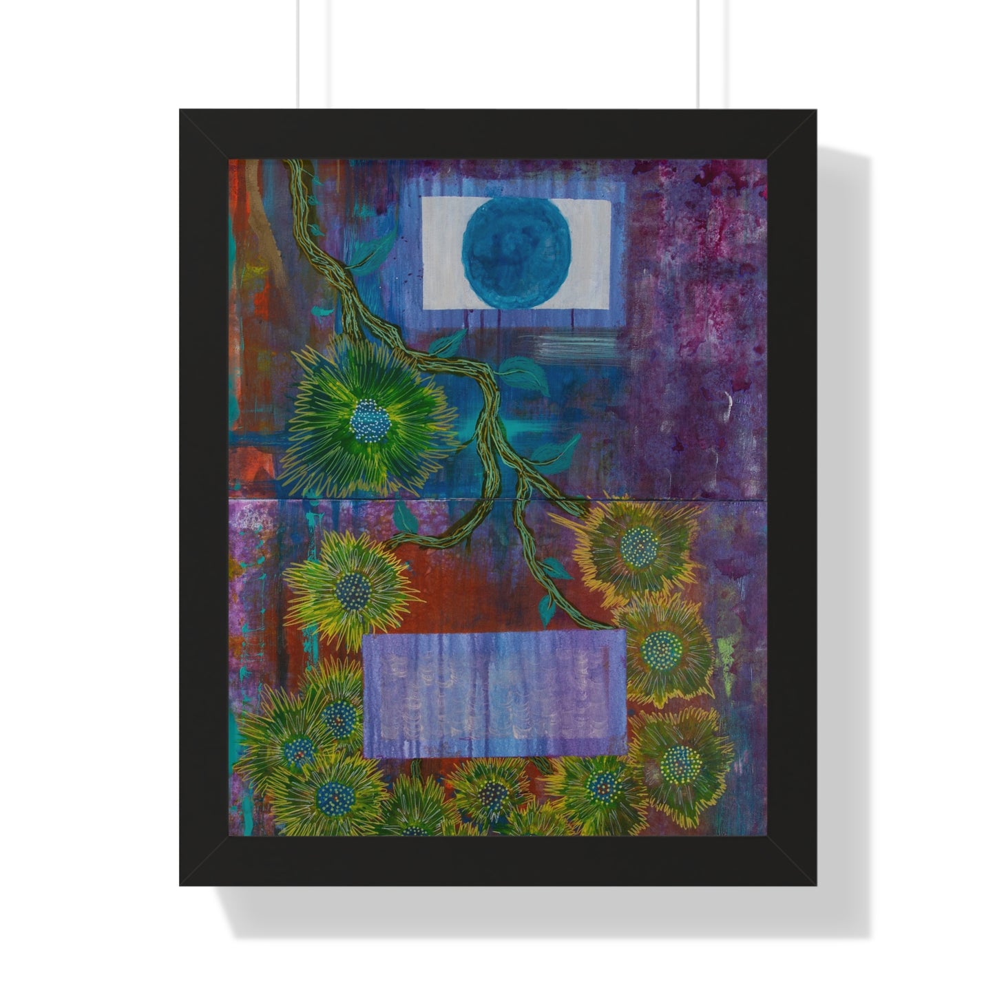 Framed Vertical Poster
