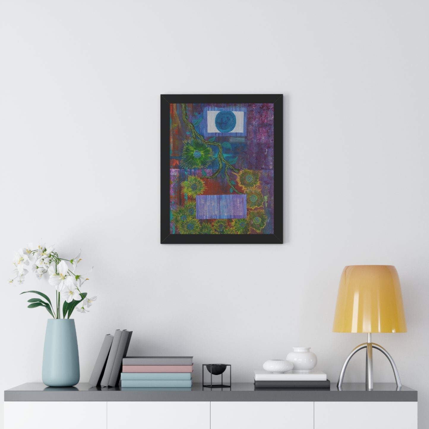 Framed Vertical Poster