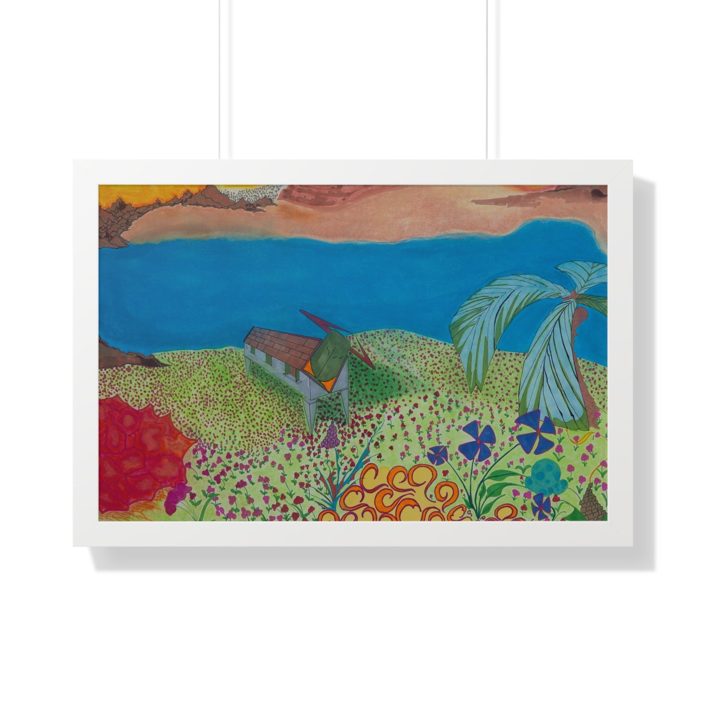 Framed Horizontal Poster