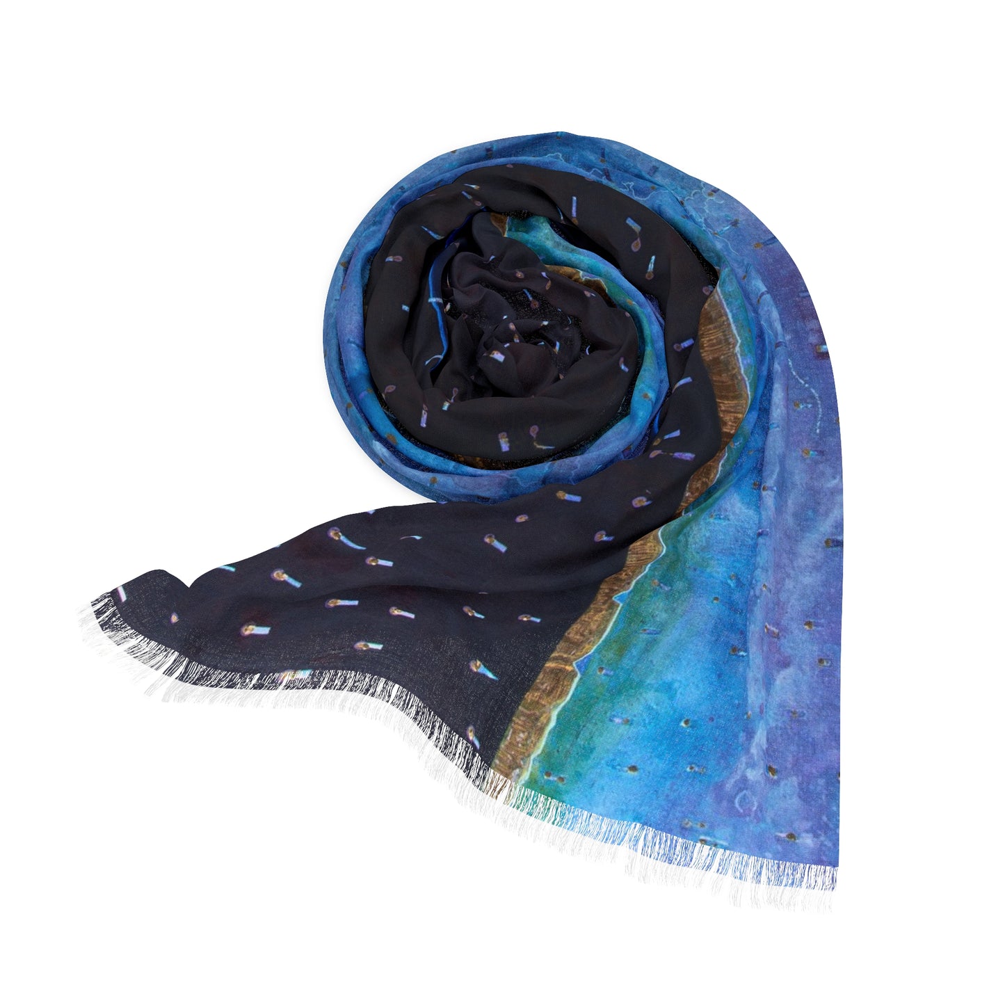 Serene Landscape Light Scarf, Lightweight Fashion Accessory for All Seasons, Perfect Gift for Nature Lovers, Stylish Wrap for Casual [...]