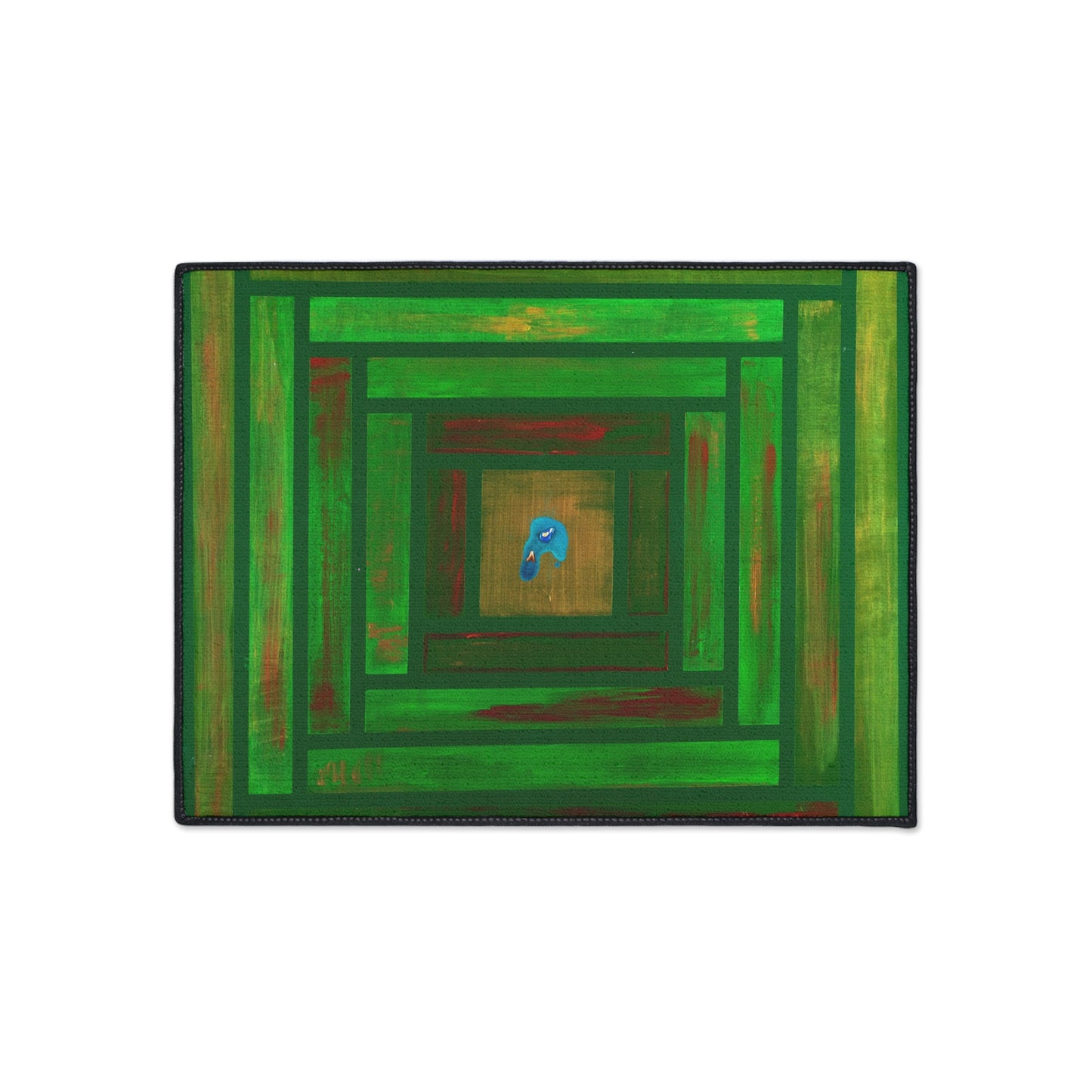 Vibrant Heavy Duty Floor Mat - Colorful Indoor/Outdoor Area Rug