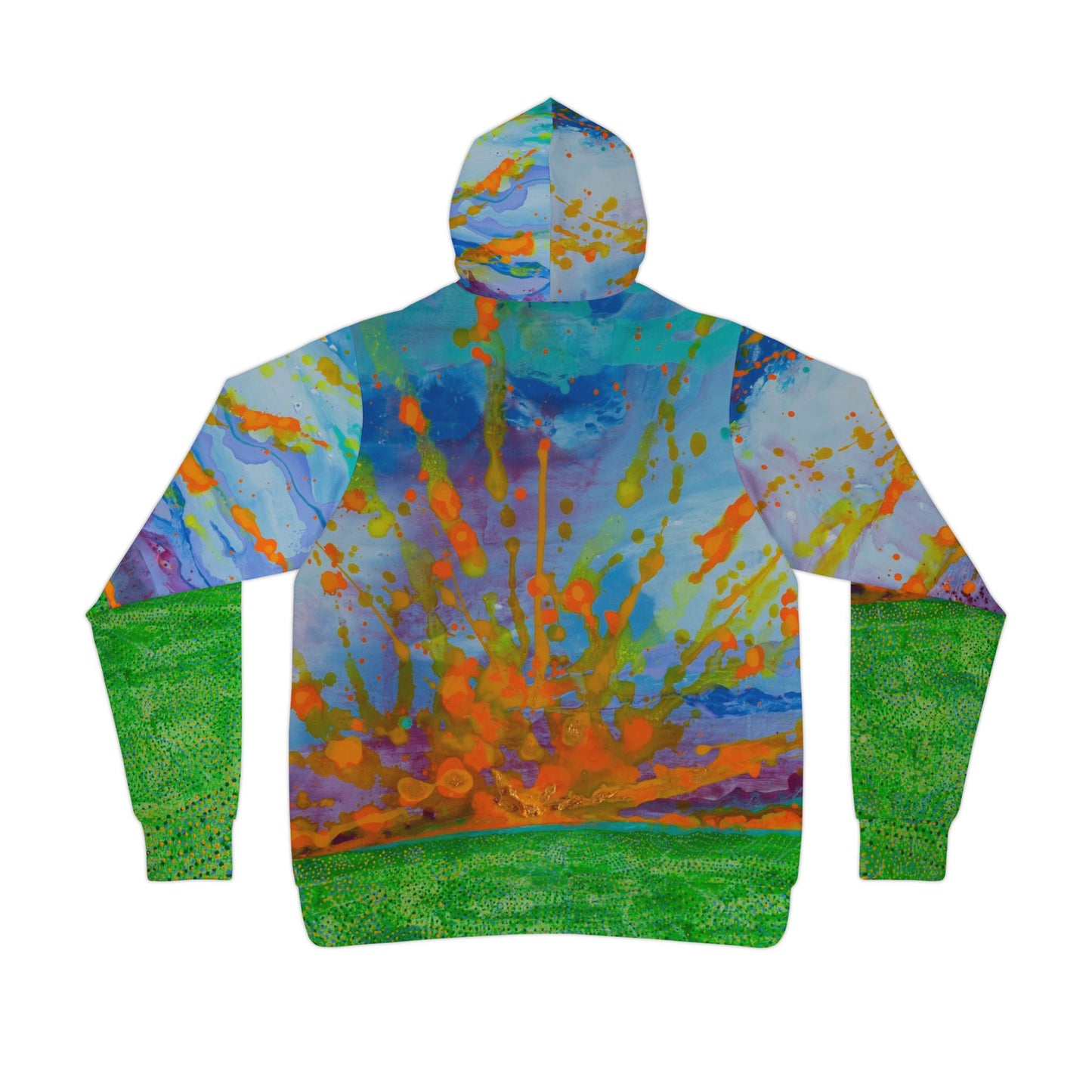 Copy of Colorful Abstract Athletic Hoodie