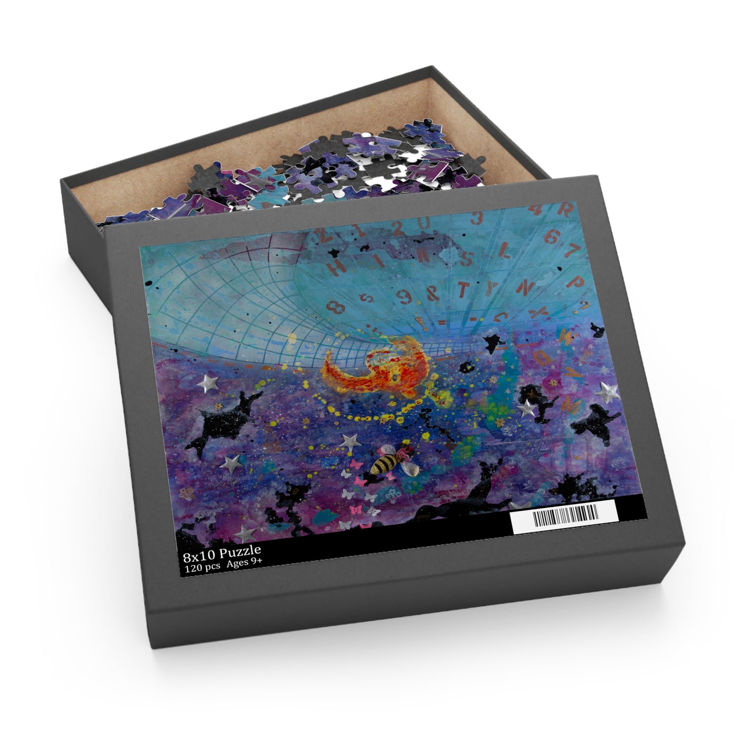 Puzzle — Celestial Cat Constellation Jigsaw (120/252/500 Pieces)