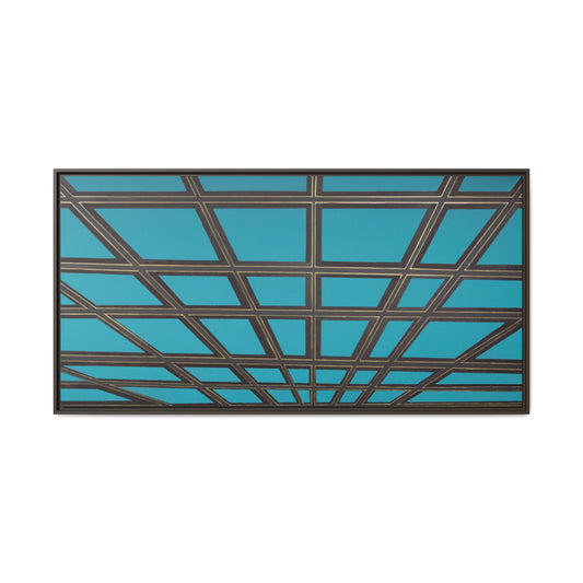 Framed Canvas Art Print, Modern Home Decor, Abstract Wall Art, Living Room Decoration, Vibrant Colorful Artwork