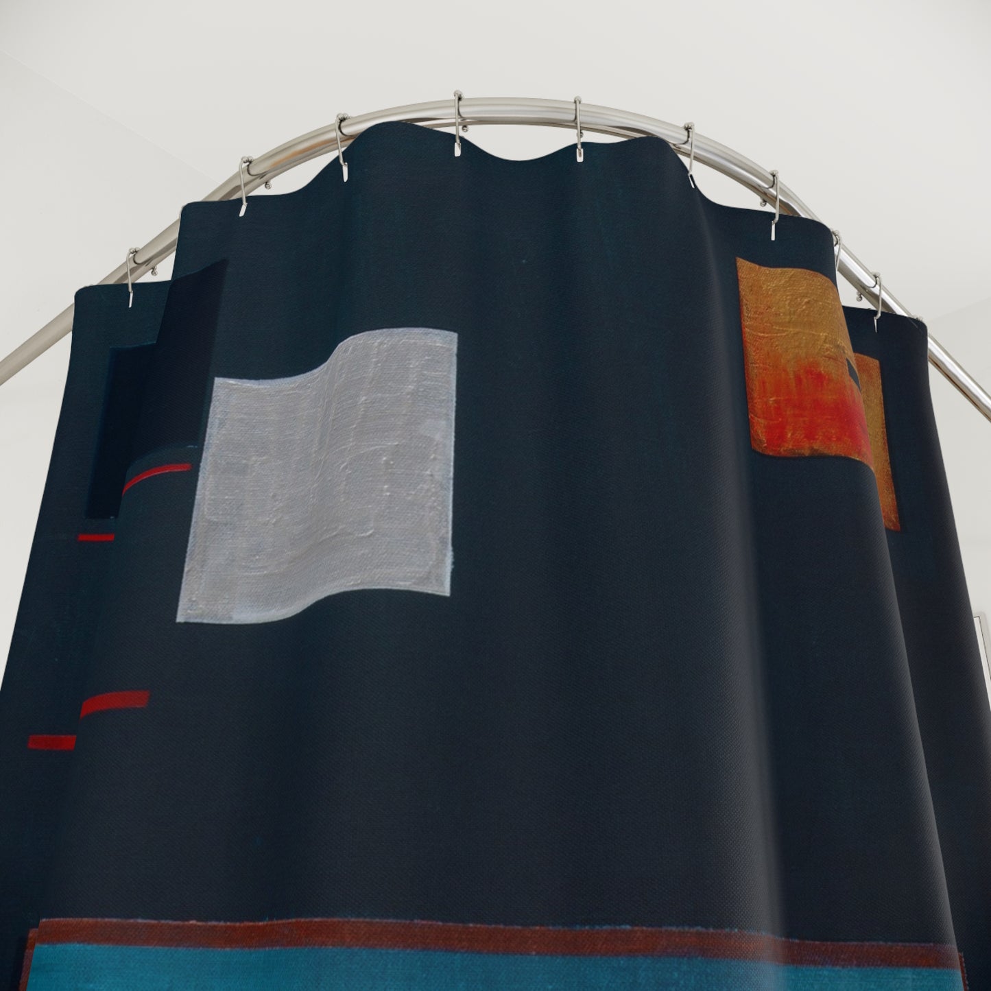 Abstract Modern Shower Curtain - Artistic Bathroom Decor
