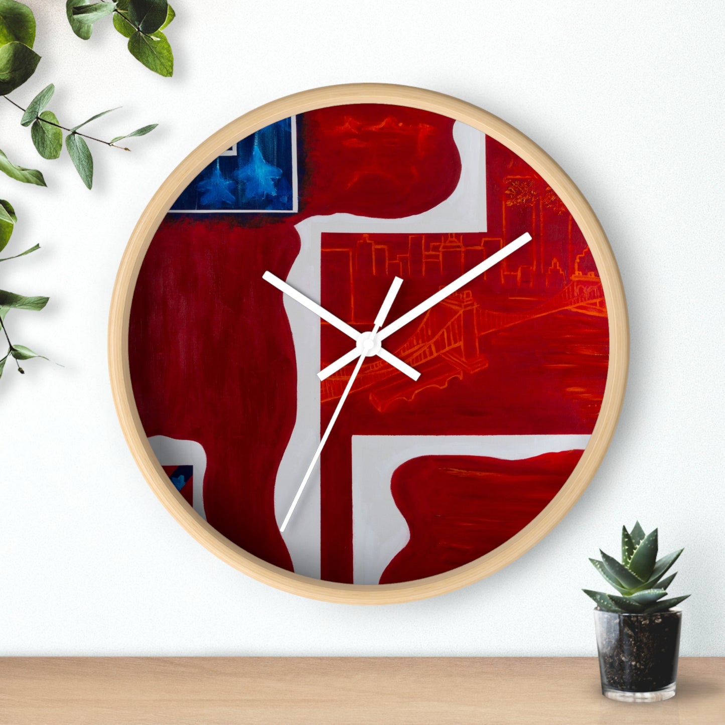 Abstract Rainfall Wall Clock – Modern Home Decor, Unique Gift for Home & Office, Artistic Timepiece for All Occasions, Elegant Wall [...]