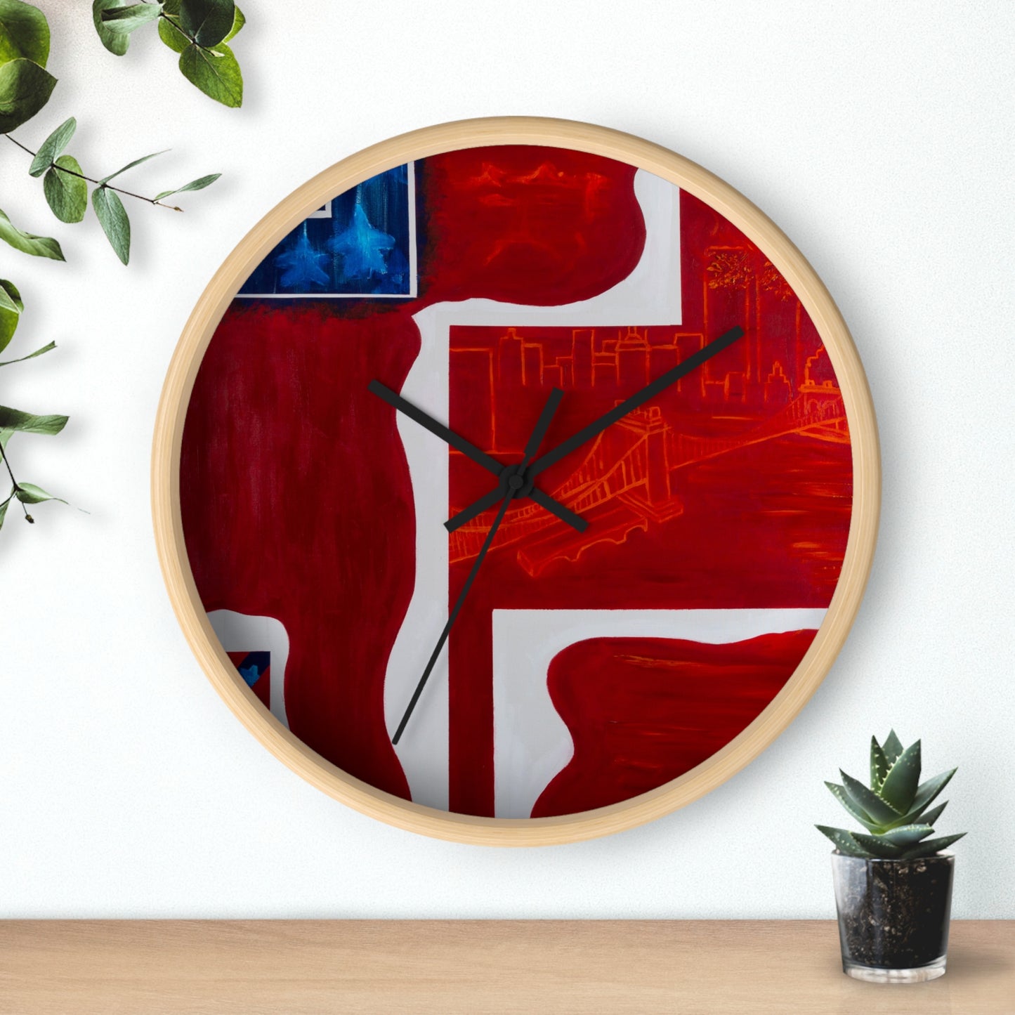 Abstract Rainfall Wall Clock – Modern Home Decor, Unique Gift for Home & Office, Artistic Timepiece for All Occasions, Elegant Wall [...]