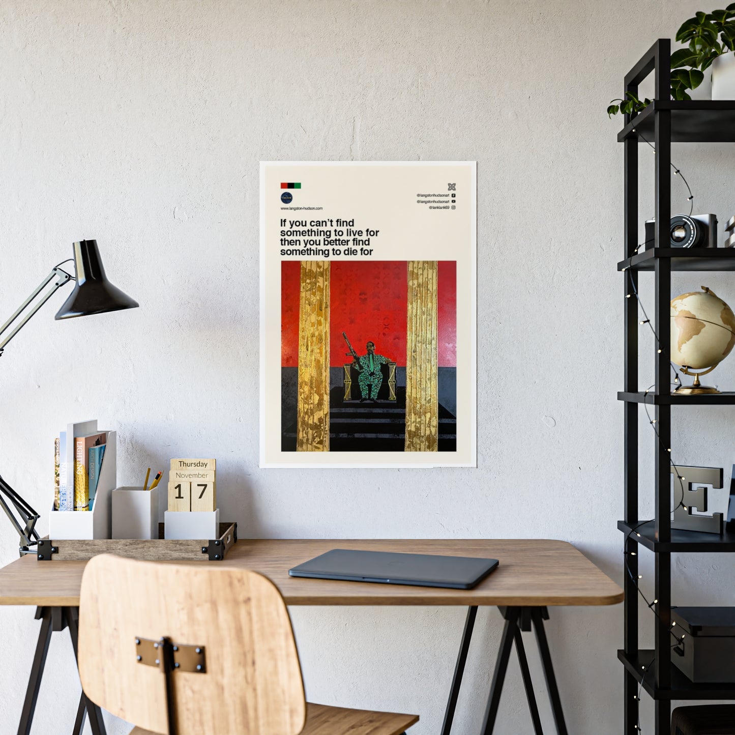 Gloss Poster — "Freedom Won" Art Print