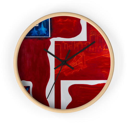 Abstract Rainfall Wall Clock – Modern Home Decor, Unique Gift for Home & Office, Artistic Timepiece for All Occasions, Elegant Wall [...]
