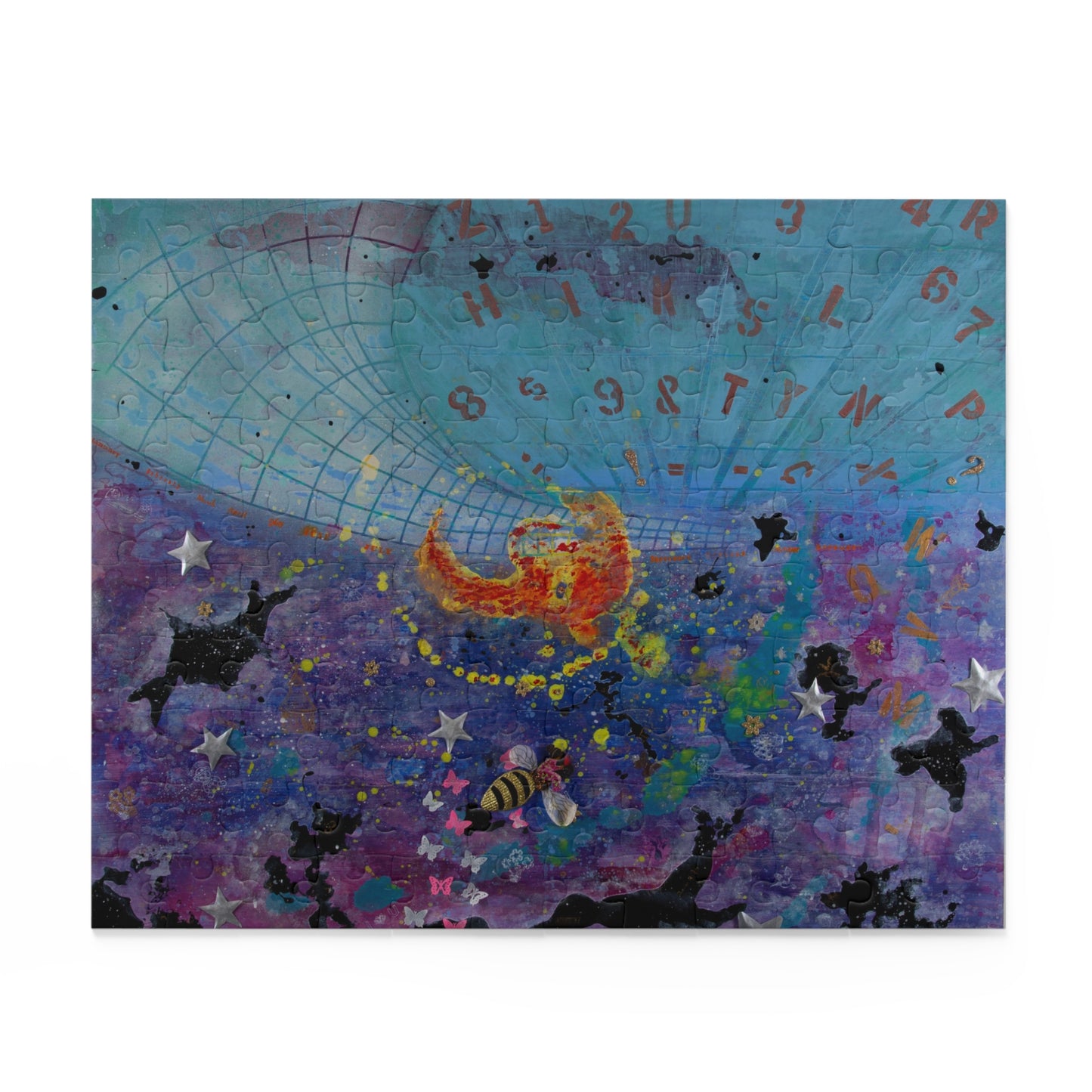 Puzzle — Celestial Cat Constellation Jigsaw (120/252/500 Pieces)