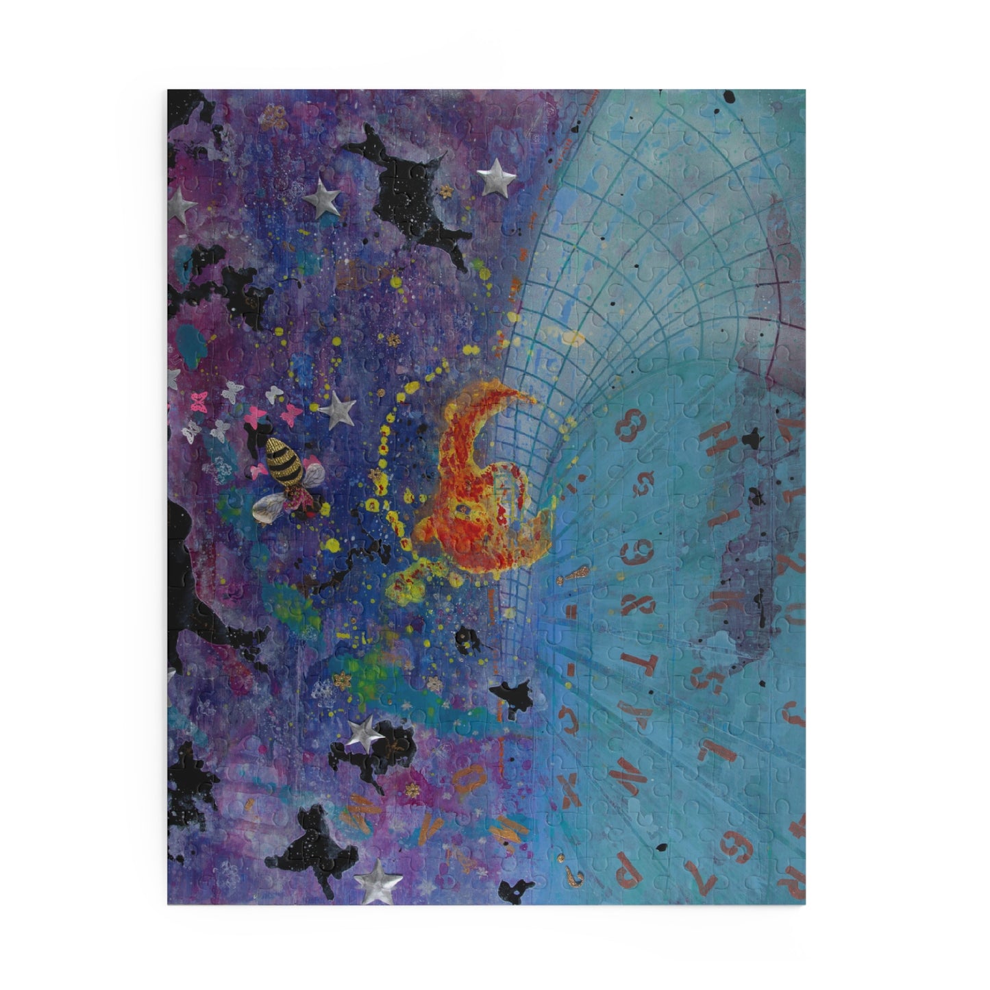 Puzzle — Celestial Cat Constellation Jigsaw (120/252/500 Pieces)