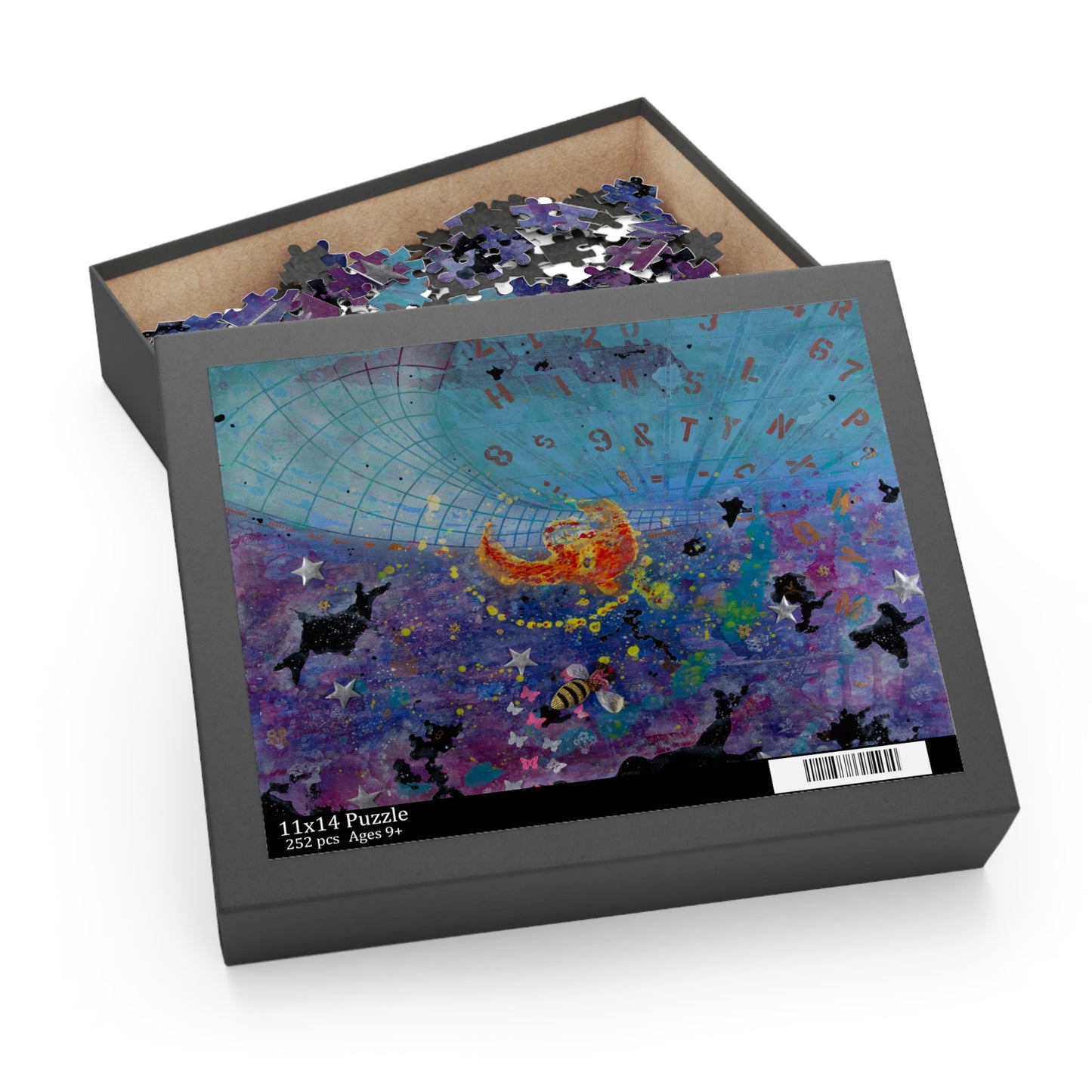 Puzzle — Celestial Cat Constellation Jigsaw (120/252/500 Pieces)