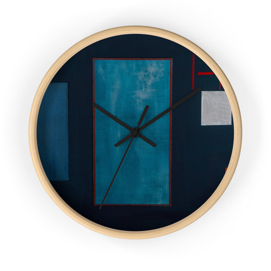 Modern Abstract Wall Clock | Home Decor, Art Clock, Unique Gift, Minimalist Decor, Timeless Wall Art
